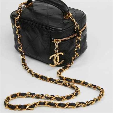 vintage chanel vanity case purse|vanity chanel bag price.